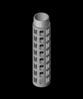 bts Bleistift Tube einfach drucken Zuhause Haus Garten 3d print model - Mito3D