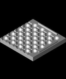 bubble tea pearl mold chpoit 3d print model - Mito3D