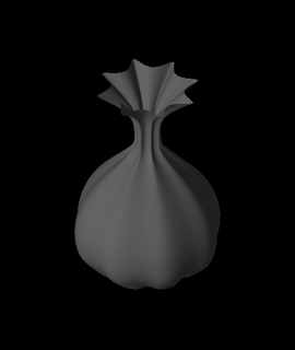 bulbo vase3mf 3d modelo toddcoello gracias 3d print model - Mito3D