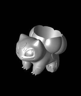 bulbasaur pen trinket titolare supporto 3d modello grazie 3d print model - Mito3D