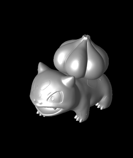 bulbasaur Pokemon 3d modello patrizio grazie 3d print model - Mito3D