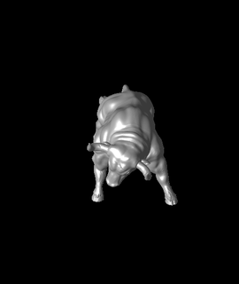 taureau patrickarthk animaux 3d print model - Mito3D