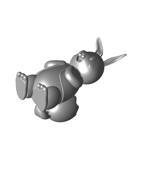 bun-bun easter bunny   oddity Home & Garden  3D print model - Mito3D