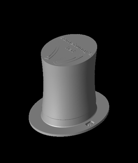 lapin chapeau 3d modèle deadje96 3d print model - Mito3D