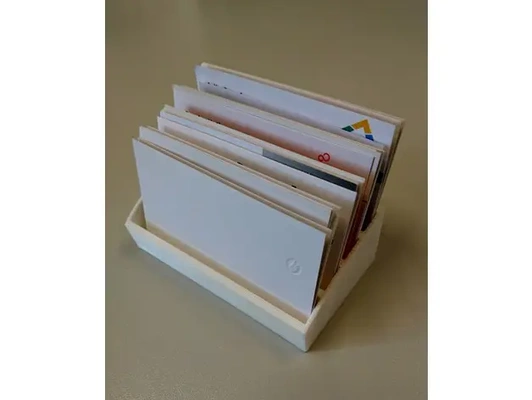 business card holder - visitenkartenhalter 3d by peter s1 on thangs 3d print model - Mito3D