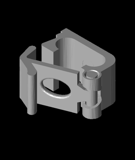 cavo clip v2stl 3d modello mback grazie 3d print model - Mito3D