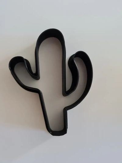 cactus clay cutter - 3d by stacking layers on thangs 3d print model - Mito3D