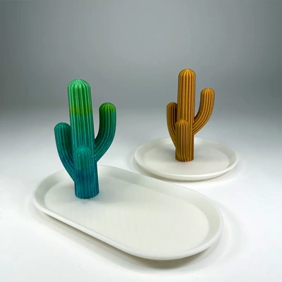 cactus jewelry holder - 3d by cm design on thangs 3d print model - Mito3D