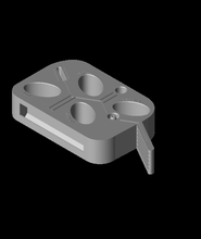 caddy - super glue tray 3d model bishma thangs 3d print model - Mito3D