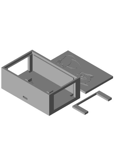 caixa escuro 3d modelo leonardogcardoso 3D print model - Mito3D