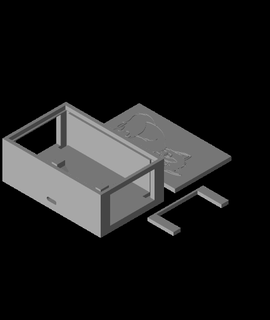 caixa escuro 3d modelo leonardogcardoso 3d print model - Mito3D