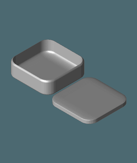 caja redondeadastl - josepin 3d print model - Mito3D