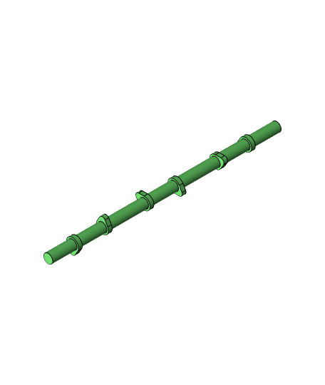 cam shaft 3d model tech designer thangs 3D print model - Mito3D