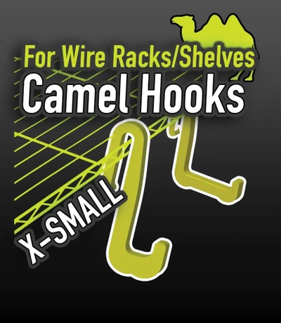 camel hook x-smal - 3d by k2 kevin on thangs hooks hangers wire rack shelf 3d print model - Mito3D