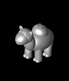 deve nt hayvanlar 3d model nicolastokotu teşekkürler 3d print model - Mito3D
