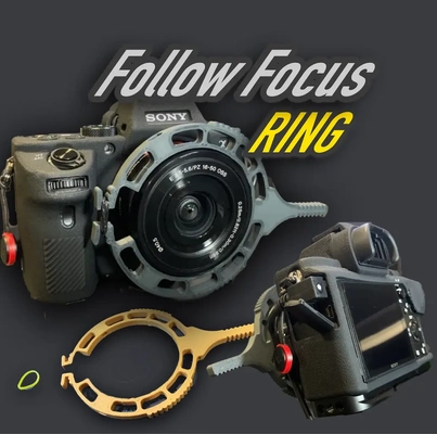 camera follow-focus ring - photography 3d by k2 kevin on thangs arts & entertainment visual art design photographic digital hobbies leisure computers electronics consumer photo equipment follow focus 3d print model - Mito3D