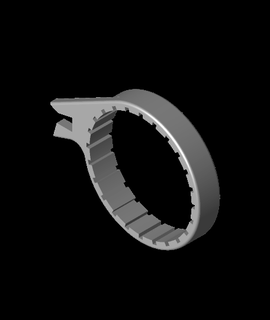 can-am fuel pump retaining ring wrench - 3d print model - Mito3D