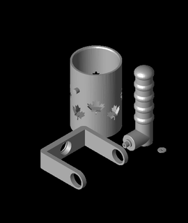canadense gimbal copo criações impressão 3d print model - Mito3D