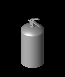 cancup - fire extinguisher lkfland 3d print model - Mito3D