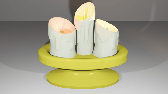 candela impostato cl stampa 3d print model - Mito3D