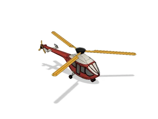 caramella elicottero movimenti 3d by blackjack123 on grazie 3d print model - Mito3D