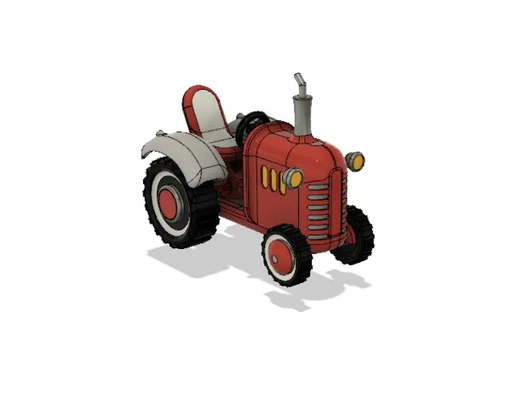 bonbons tracteur mouvements 3d by blackjack123 3d print model - Mito3D