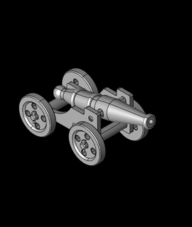 cannon assembly 3d model akshayokate0206 thangs 3d print model - Mito3D