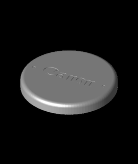 canon 67mm lens cap 10-18mm 3d model thangs 3d print model - Mito3D