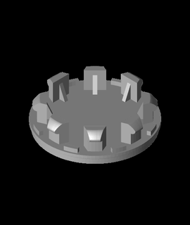 gorra kia aleación rueda petgreen 3d print model - Mito3D