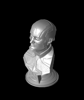 captain america marvel support free 3d model thangs 3d print model - Mito3D