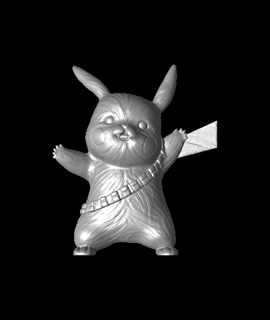 captain pikachu designer 3d print model - Mito3D