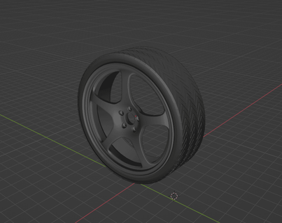 voiture mélange roues Rotsiniainagg 3d print model - Mito3D