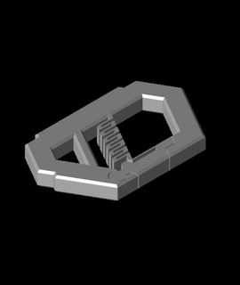 mousqueton conforme mécanisme 3d modèle 3d print model - Mito3D