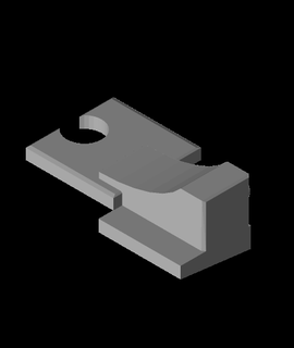 caravan window lock piece robk 3d print model - Mito3D
