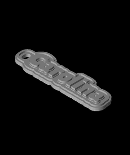 carolina keychain 3d model drtaly thangs 3d print model - Mito3D