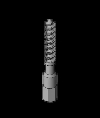 carpianos hueso tornillo versión 2 sldprt 3d by ortopédico huesos on gracias 3d print model - Mito3D