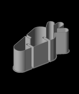 cenoura nestable caixa v1 ppac 3d print model - Mito3D