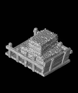 carrinho feno tijolos inferno hobbies jogos 3d print model - Mito3D
