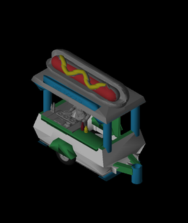 carrello caldo cane mrcsaurelio30 3d print model - Mito3D