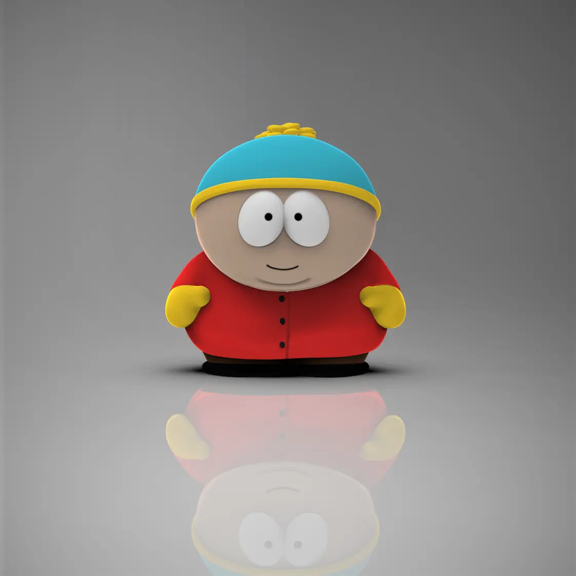 cartman -south park - 3d by chelscct chelseycreatesthings on thangs 3D print model - Mito3D