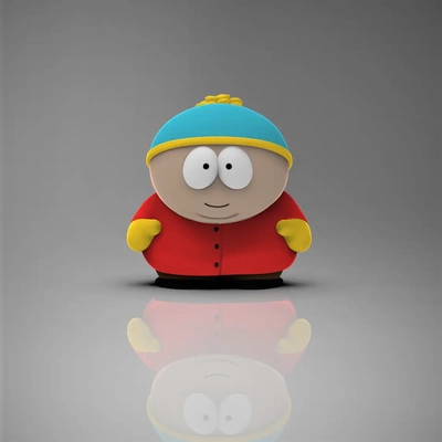 cartman south park 3d by chelscct chelseycreatethings teşekkürler 3d print model - Mito3D