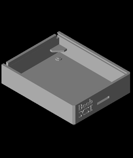 Cas gaine beebscsi verticale connecteur 3d modèle 3d print model - Mito3D