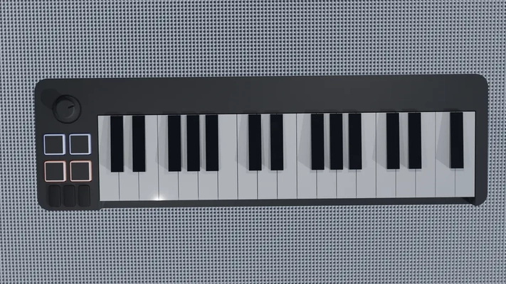 casio teclado 3d by ber bardo on 3d print model - Mito3D