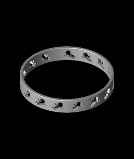 casper friendly ghost bracelet 3d model thangs 3d print model - Mito3D