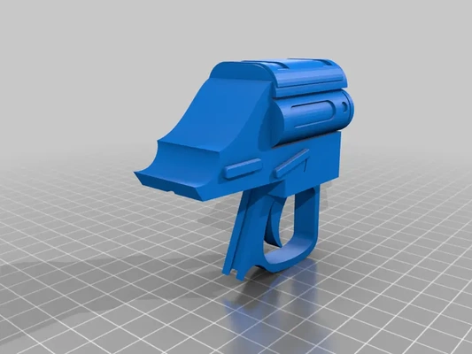cassian's gun andor - 3d by reprops03 on thangs 3d print model - Mito3D