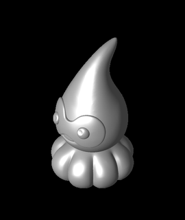 elenco chuvoso Pokémon 3d print model - Mito3D