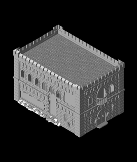 castle pc case 3d model martinslade945 thangs 3d print model - Mito3D