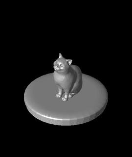 cat feeder lid kyle222 Animals 3d print model - Mito3D