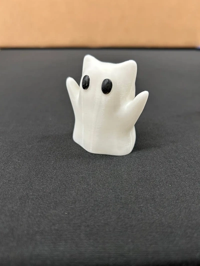 chat fantôme 3d by construit bot 3d print model - Mito3D