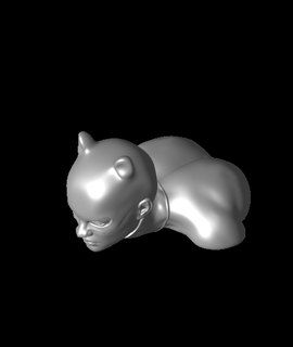 chat fille xxy2022 3d print model - Mito3D